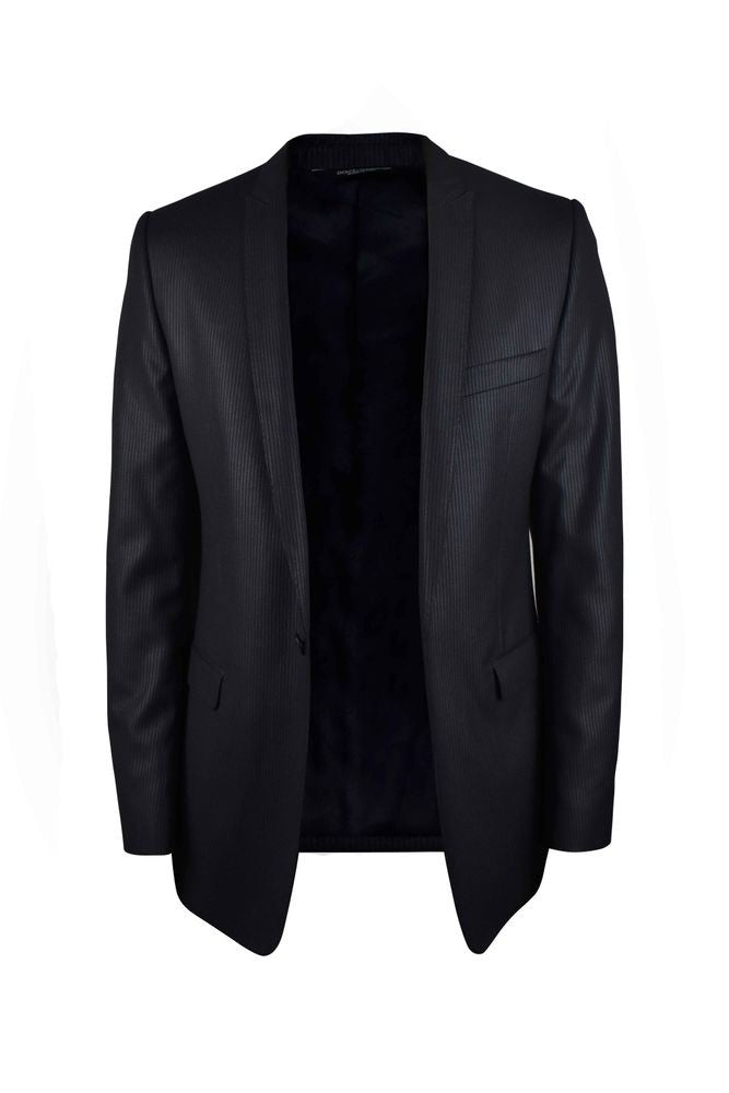 Dolce & Gabbana Pinstripe Two-Piece Suit With Tailored Blazer