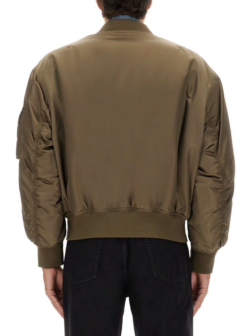 Saint Laurent Water-Repellent Bomber Jacket