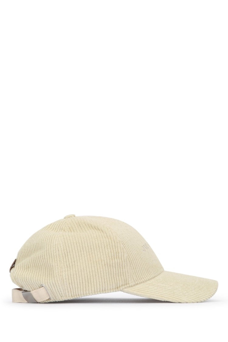 Jacob Cohen Structured Corduroy Baseball Cap With Adjustable Strap