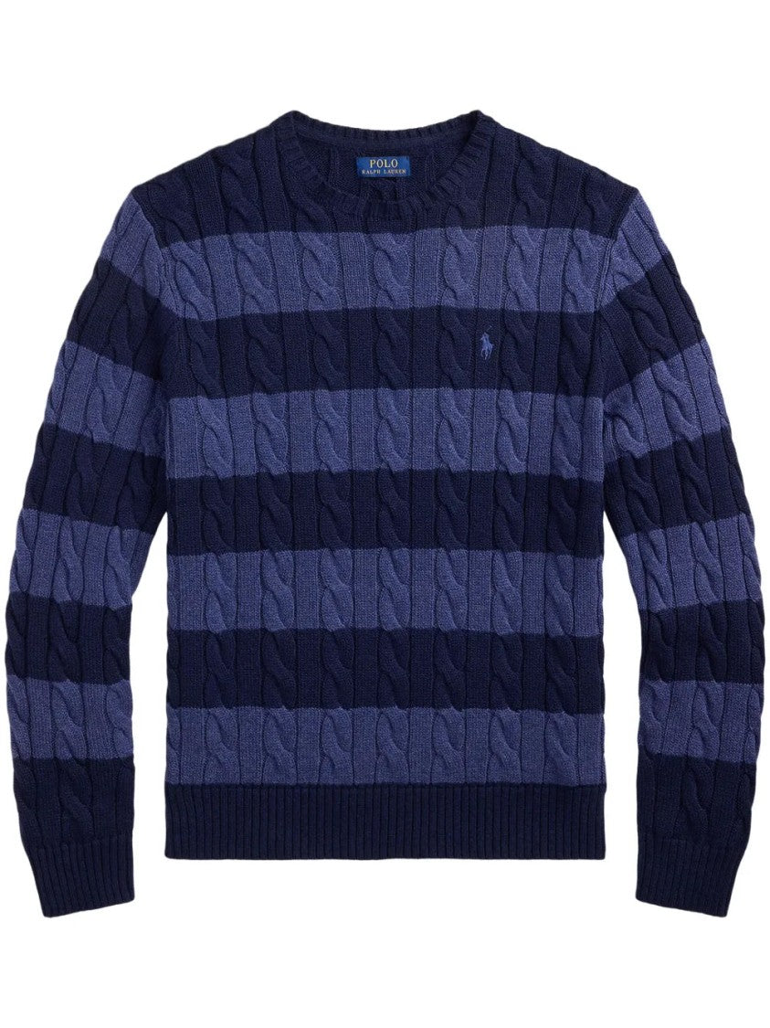 Polo Ralph Lauren Textured Cable Knit Long Sleeve Pullover