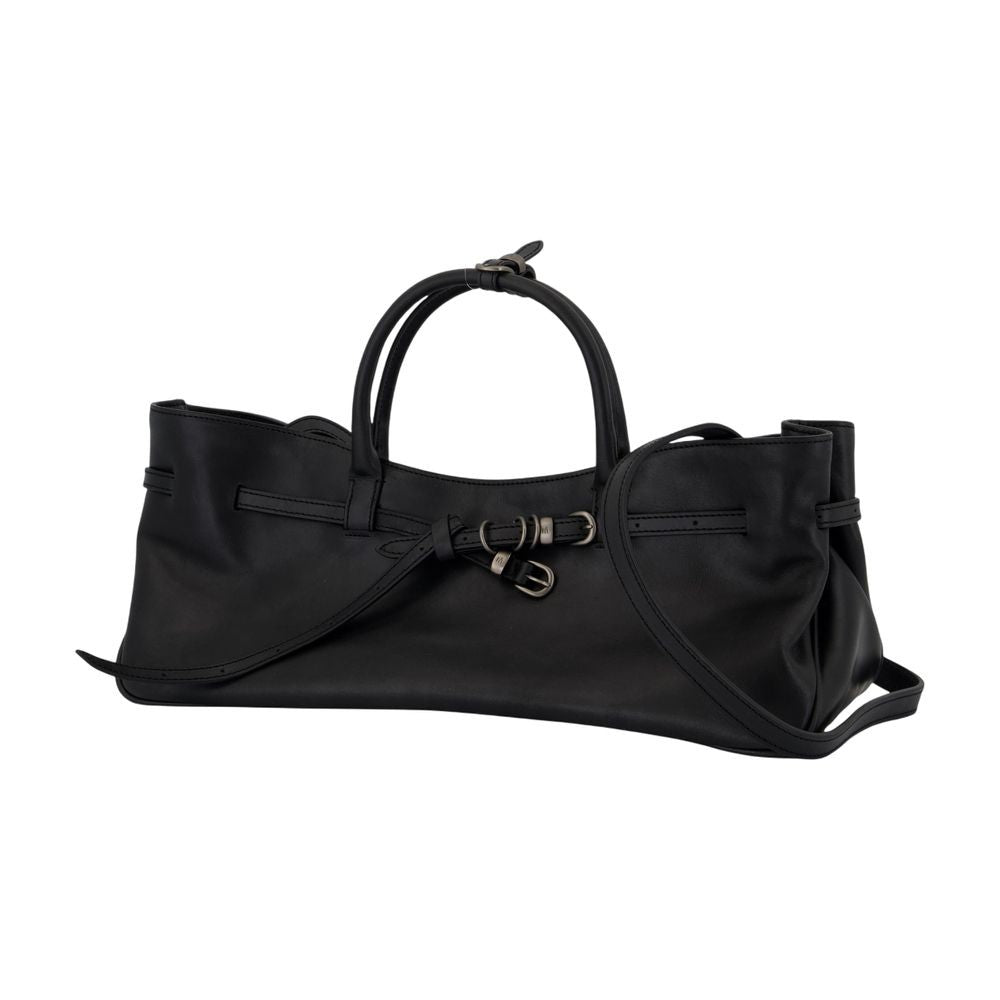 Margesherwood Grandma Used Crossbody - Leather - Black