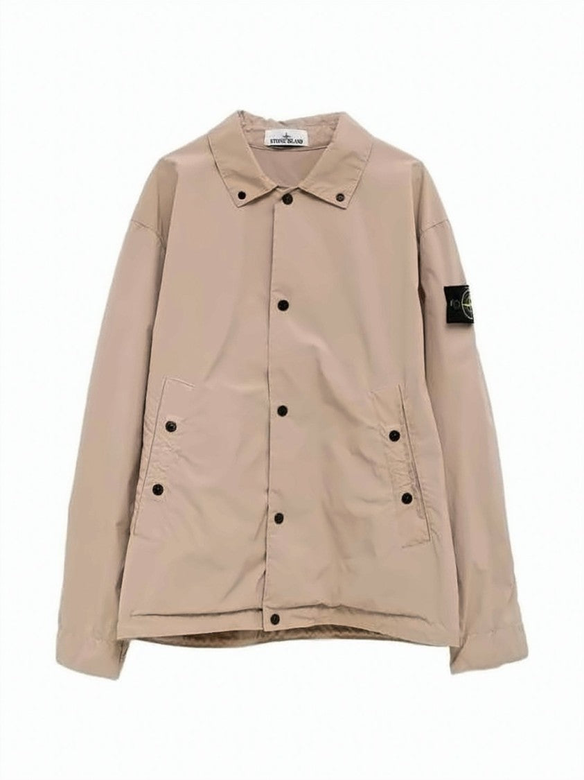 Stone Island Smooth Matte Finish Casual Jacket