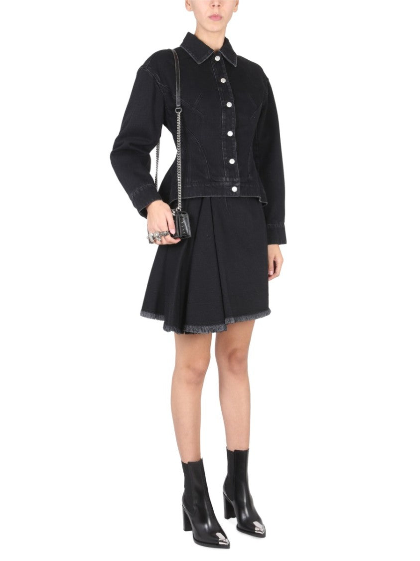 Alexander Mcqueen Hybrid Denim Jacket