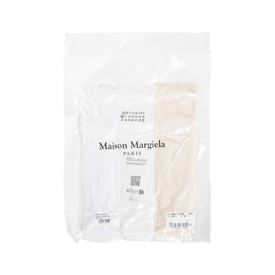 Maison Margiela Minimalist Sleeveless Cotton Tops Set