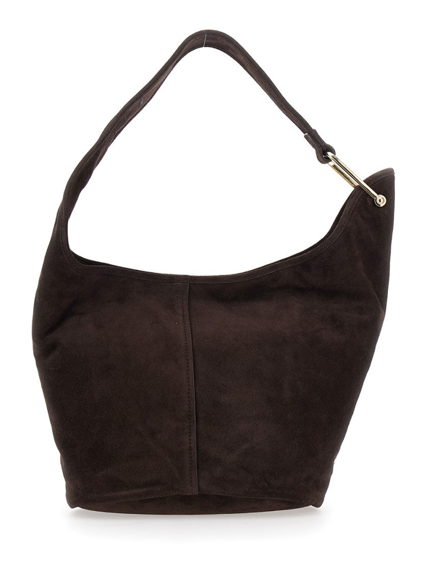 Michael Michael Kors Soft Calf Suede Hobo Shoulder Bag