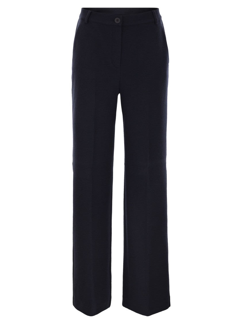 Max Mara Zelota - Flannel Jersey Trousers
