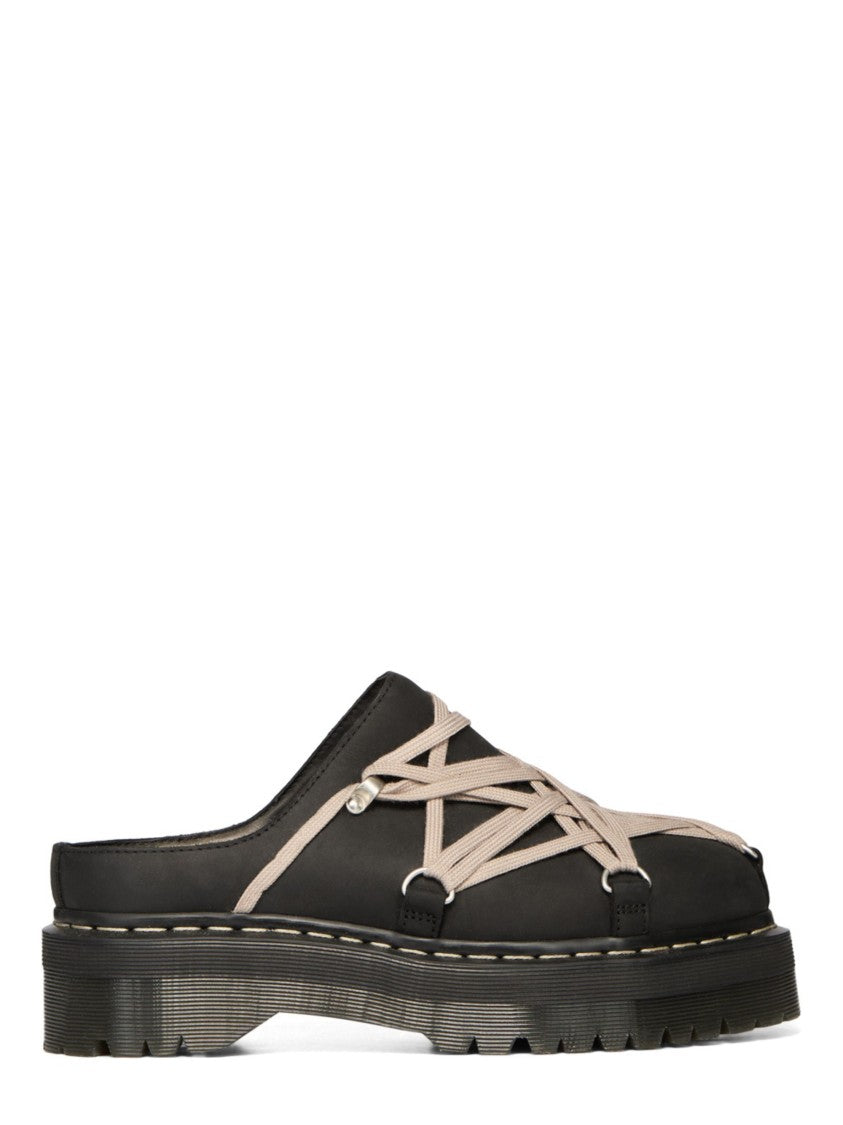Dr. Martens X Rick Owens Chunky Intricate Strapping Quad Sole Megalce Mules