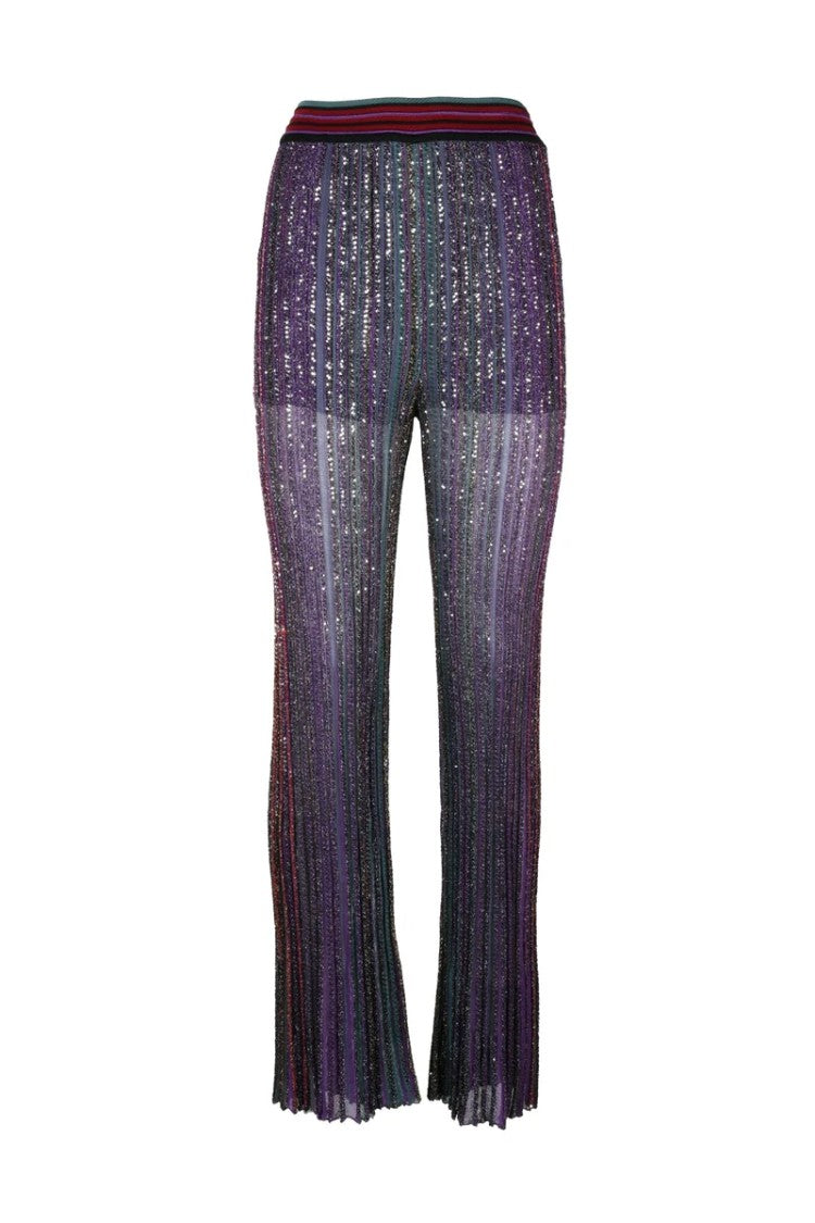 Missoni Knitted Pantajazz - Purple