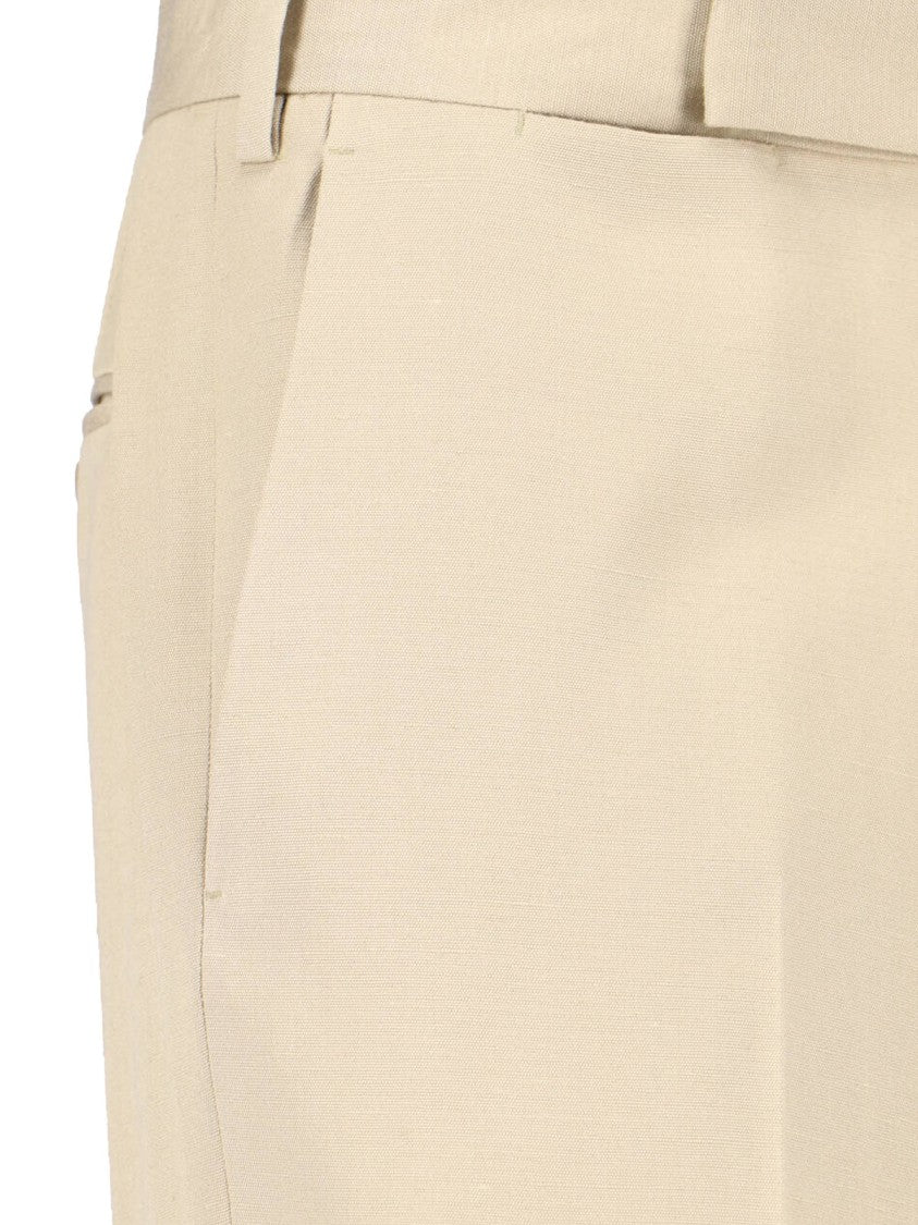 Lardini Tailored Trousers Beige