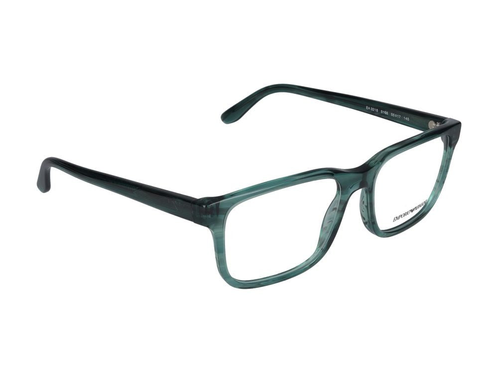 Emporio Armani Eyeglasses 0Ea3218 5168 Striato Verde 55/17/145