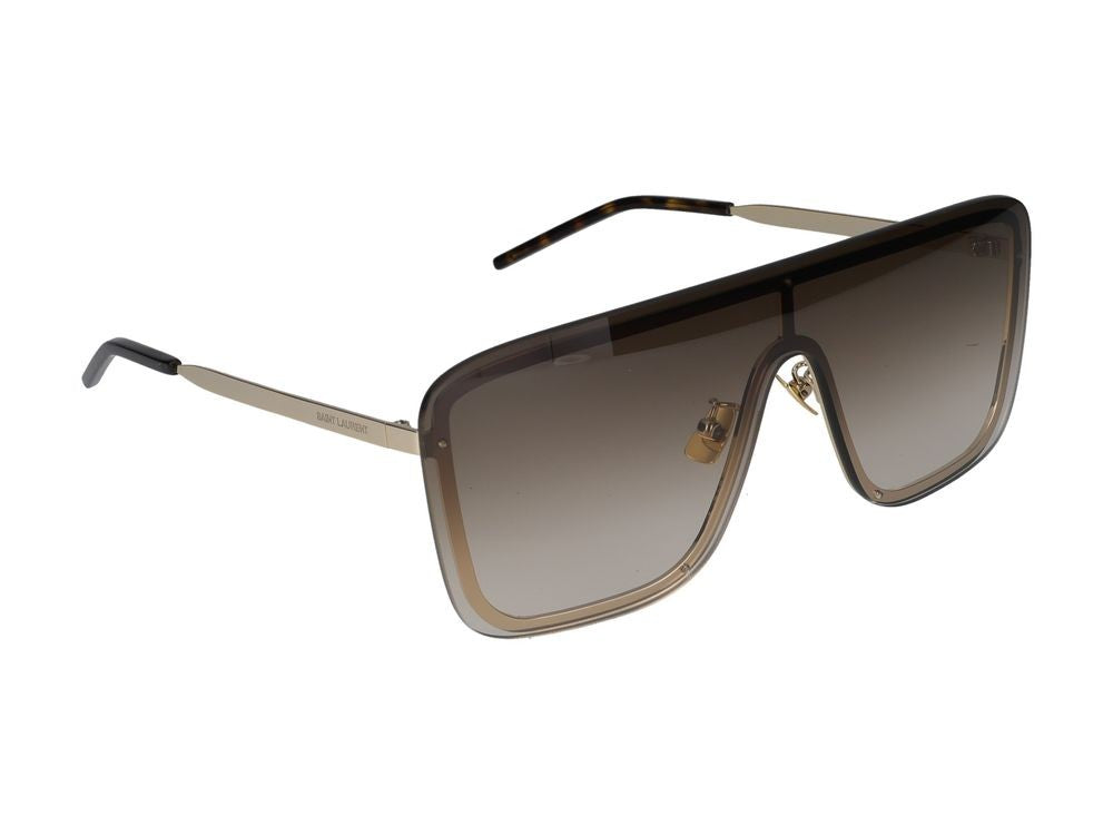 Saint Laurent Oversized Square Frame Sunglasses With Gradient Lenses