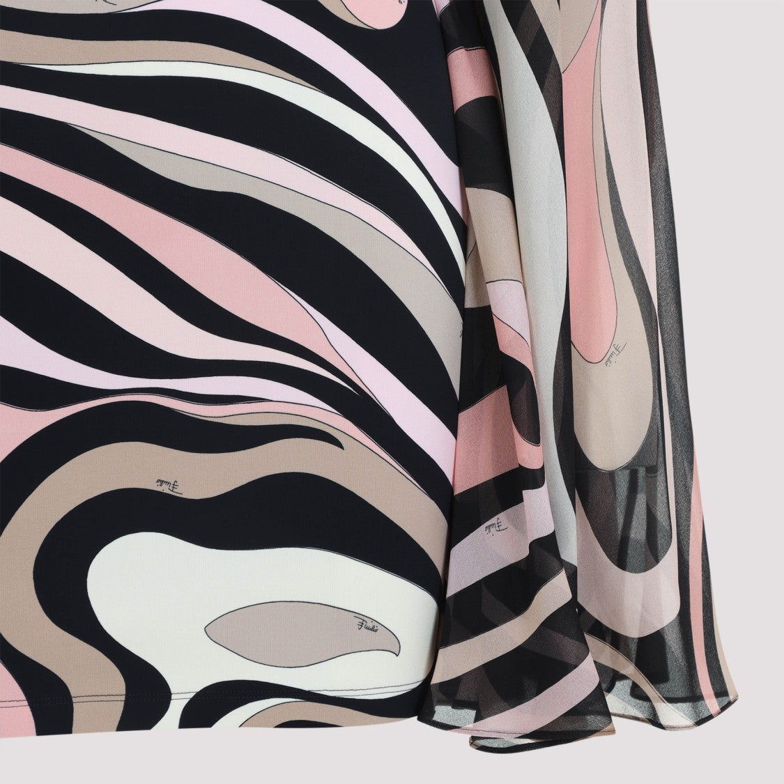 Pucci Multicolor Marmo Mexico Dress