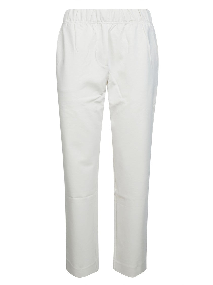 Max Mara Wkdelfo Elastic-Waist Cigarette Pants
