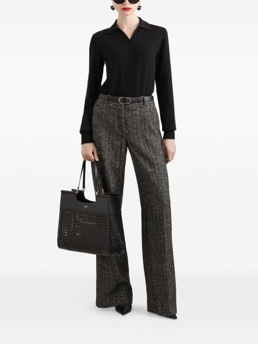 Dolce & Gabbana Classic Grey Wool Trousers
