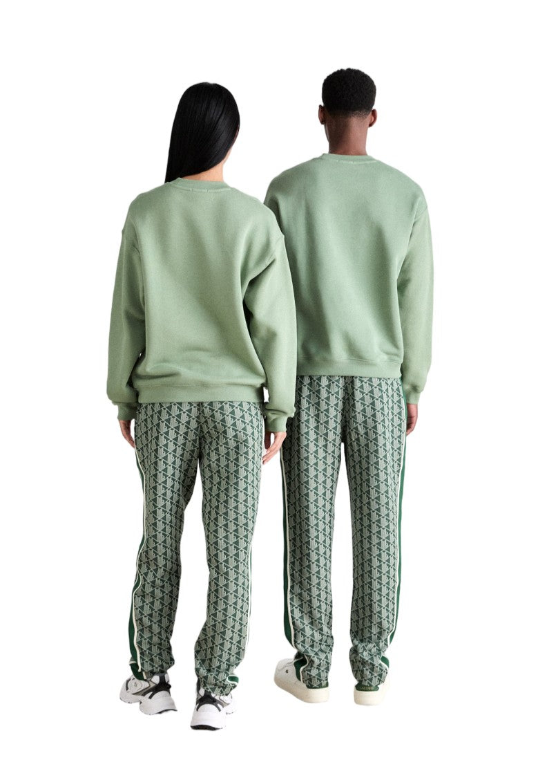 Lacoste Tapered Fit Casual Pants With Geometric Pattern