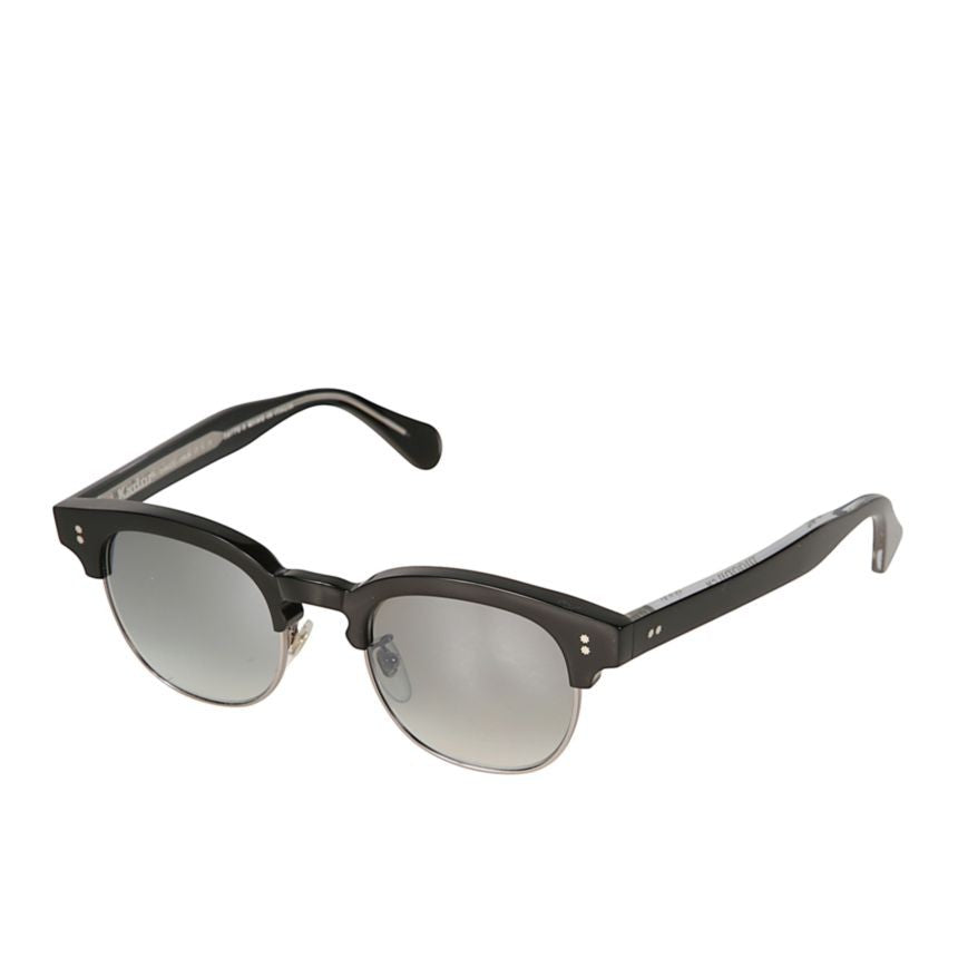 Kador Woody Cm Classic Clubmaster Sunglasses With Gradient Grey Lenses