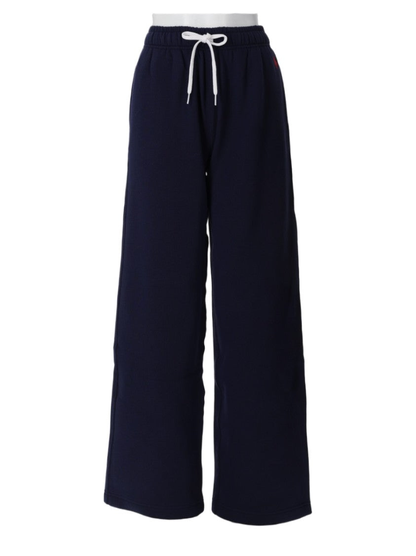 Polo Ralph Lauren Relaxed Wide-Leg Trousers With Elastic Waistband And Drawstring