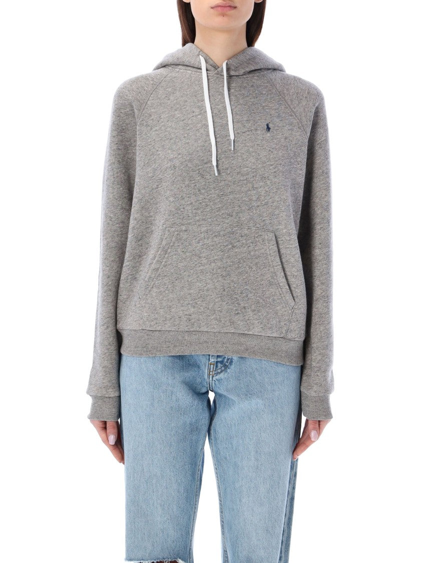 Polo Ralph Lauren Classic Grey Hoodie With Iconic Pony Emblem