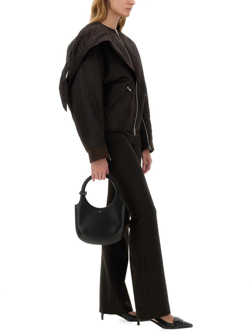 Courrèges Bow Neck Bomber Jacket