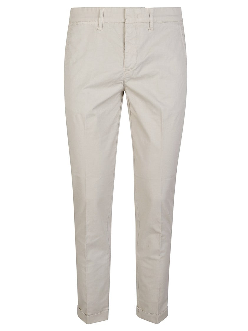 Fay Capri Classic Stretch Cotton Cropped Pants