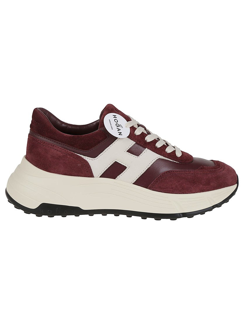Hogan Suede And Technical Fabric Hyperlight Sneakers