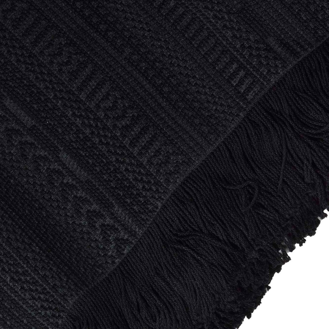 Max Mara Fiesole Stole In Brown Cotton And Silk