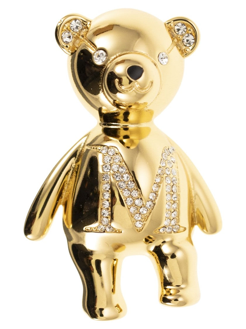 Max Mara Shiny - Metal Bear Brooch