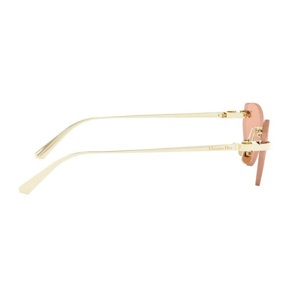 Dior C B5u Butterfly-Shape Gold-Tone Metal Cdior B5u Sunglasses