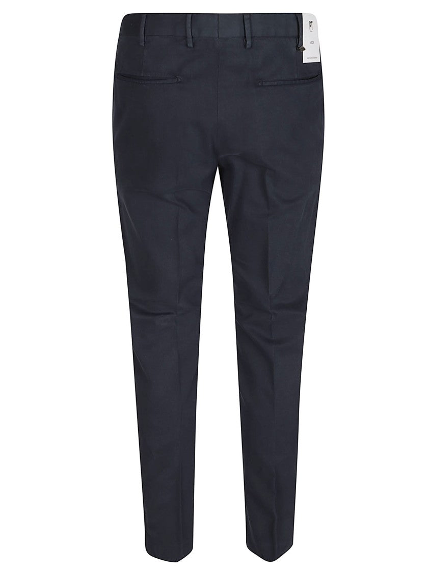 Pt Torino Dieci Tailored Slim Cotton-Cashmere Pants