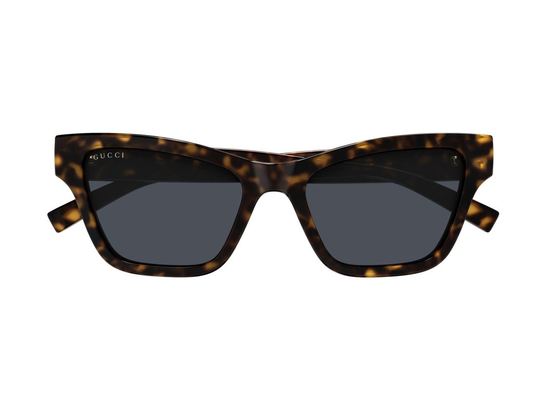 Gucci Gold Gg1982s Tortoiseshell Oversized Square Sunglasses