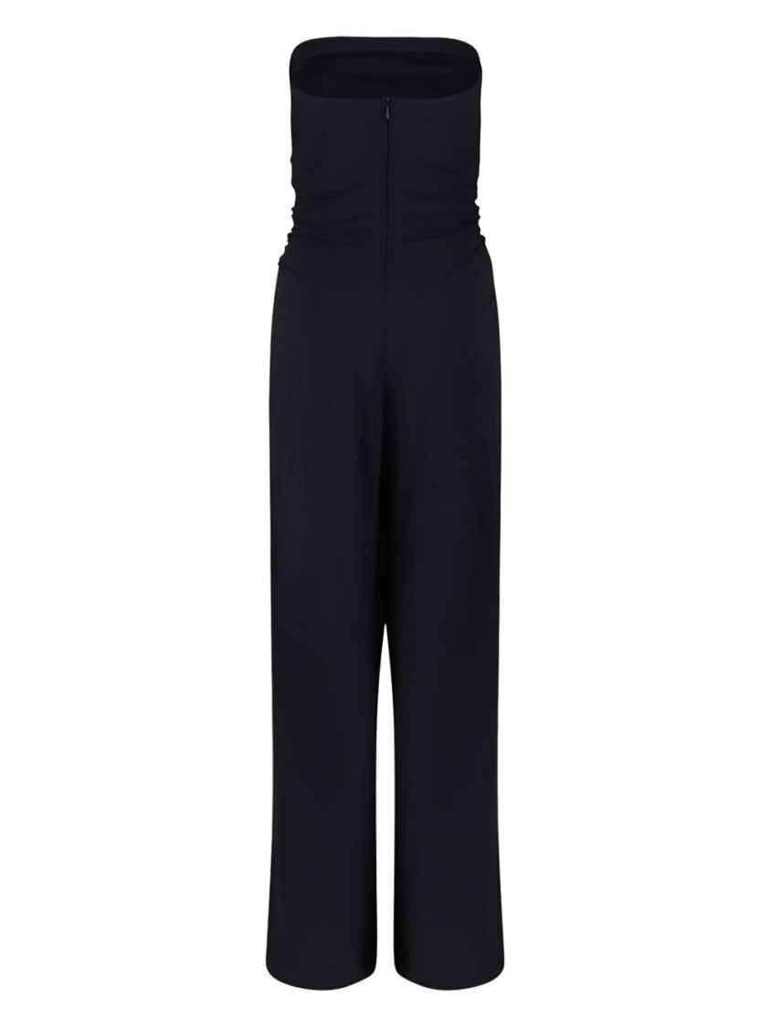 Max Mara Fiero Strapless Jumpsuit With Corset Design