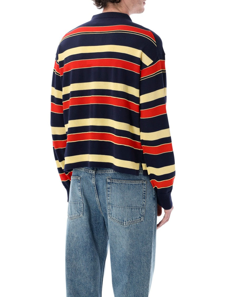 J. W. Anderson Striped Knitted Rugby Polo