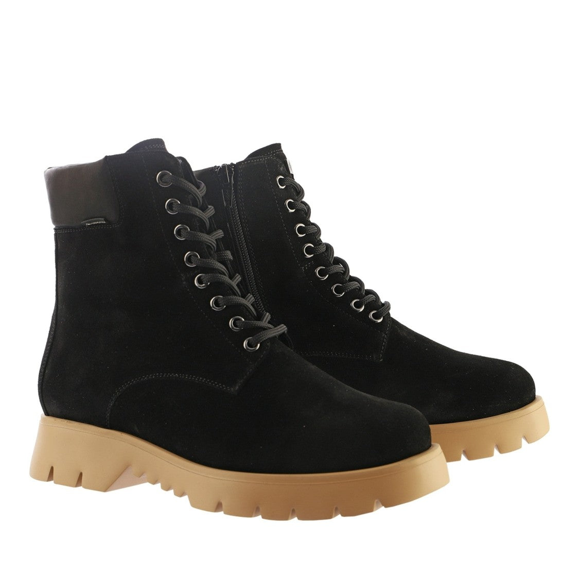 Högl Black Harvest Insulated Lace-Up Suede Ankle Boots