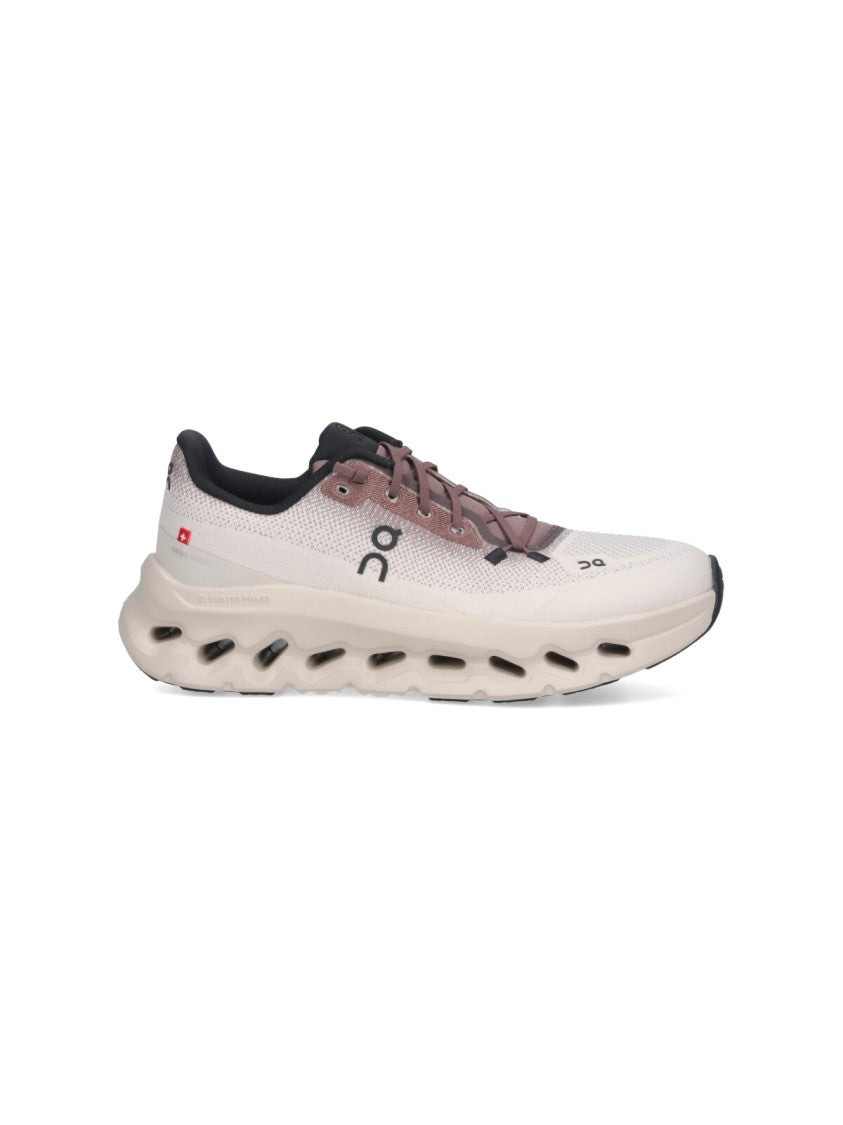 On "Cloudtilt" Sneakers – Beige And Taupe