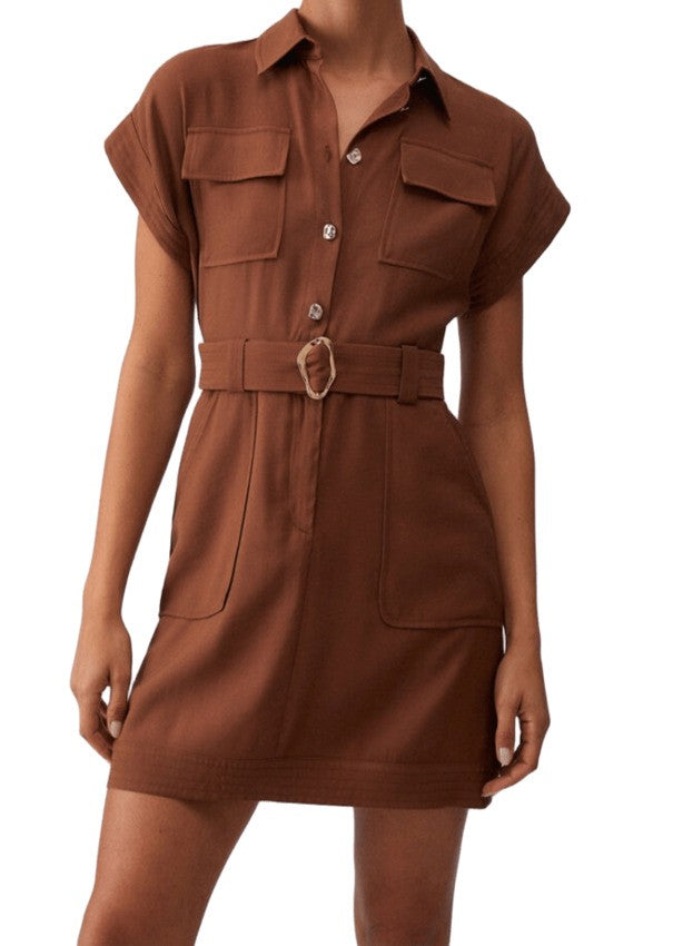 Liu Jo Impeccably Tailored Mini Shirt Dress
