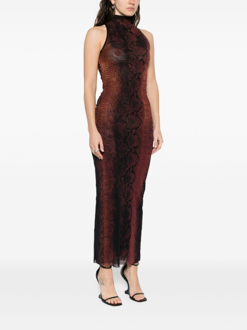 Jean Paul Gaultier Silk And Nylon Lightweight Summer Dress