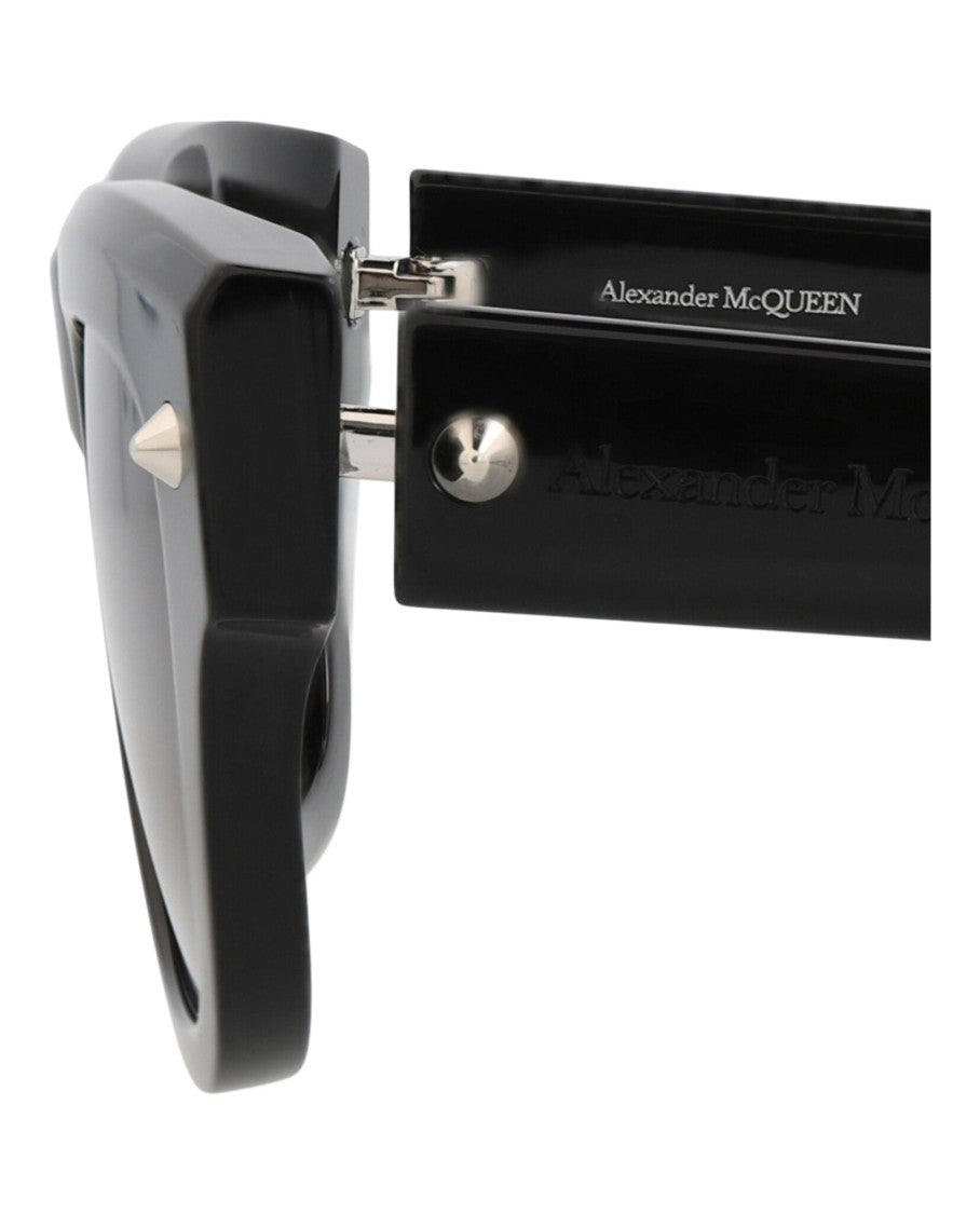 Alexander Mcqueen Square-Frame Recycled Acetate Sunglasses