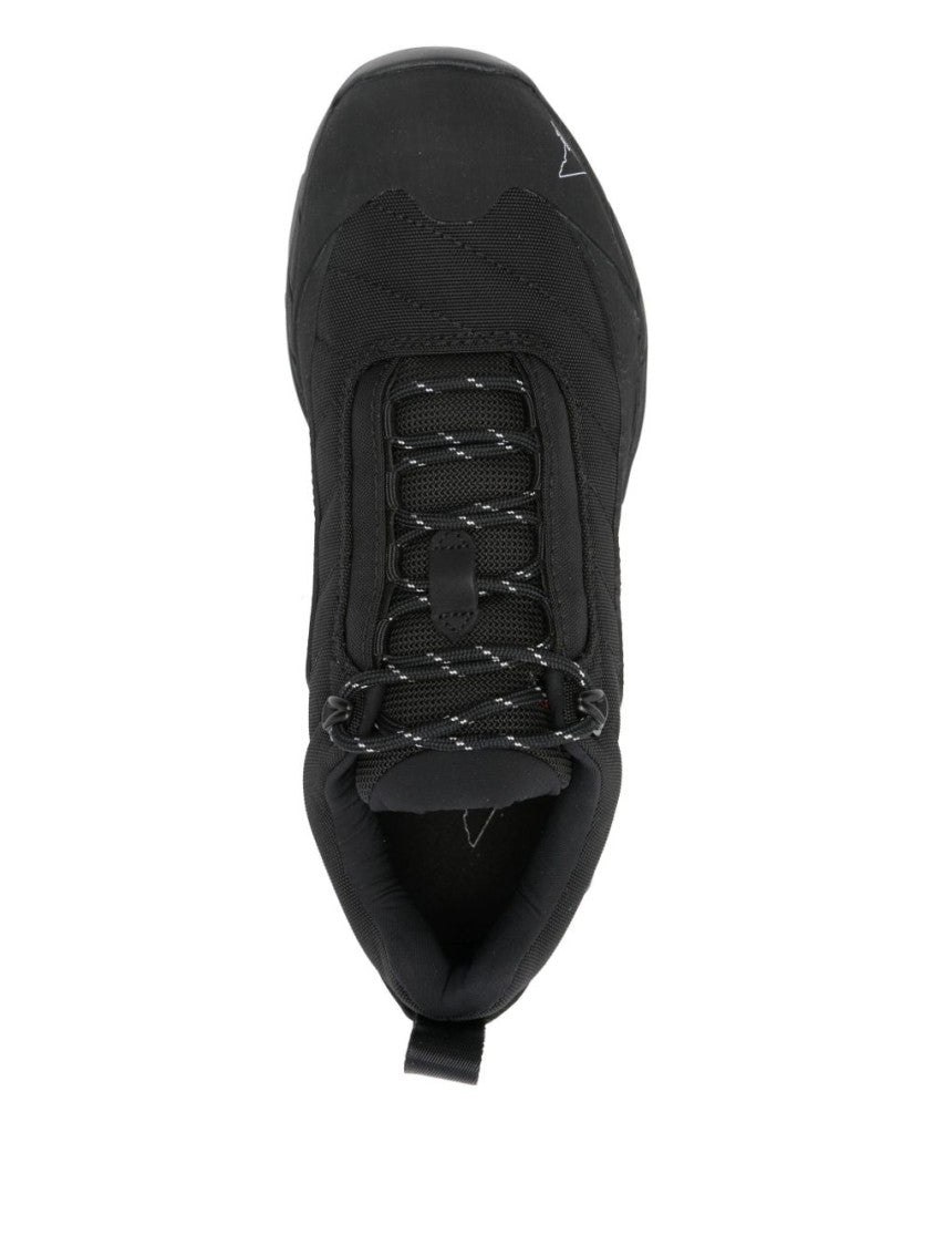Roa All-Black Low-Profile Sneakers With Vibram Sole
