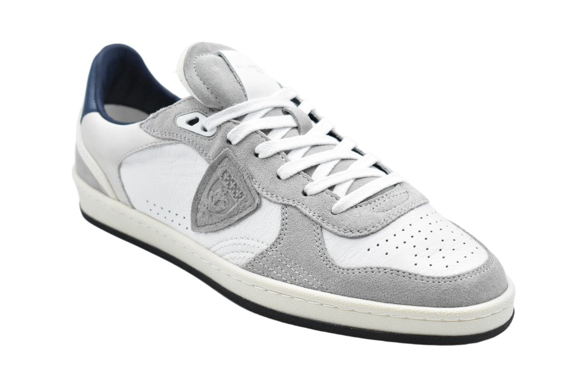Philippe Model Blue And White Low-Top Shoes