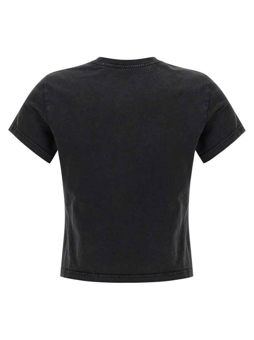 Alexander Wang Shrunken T-Shirt – Black