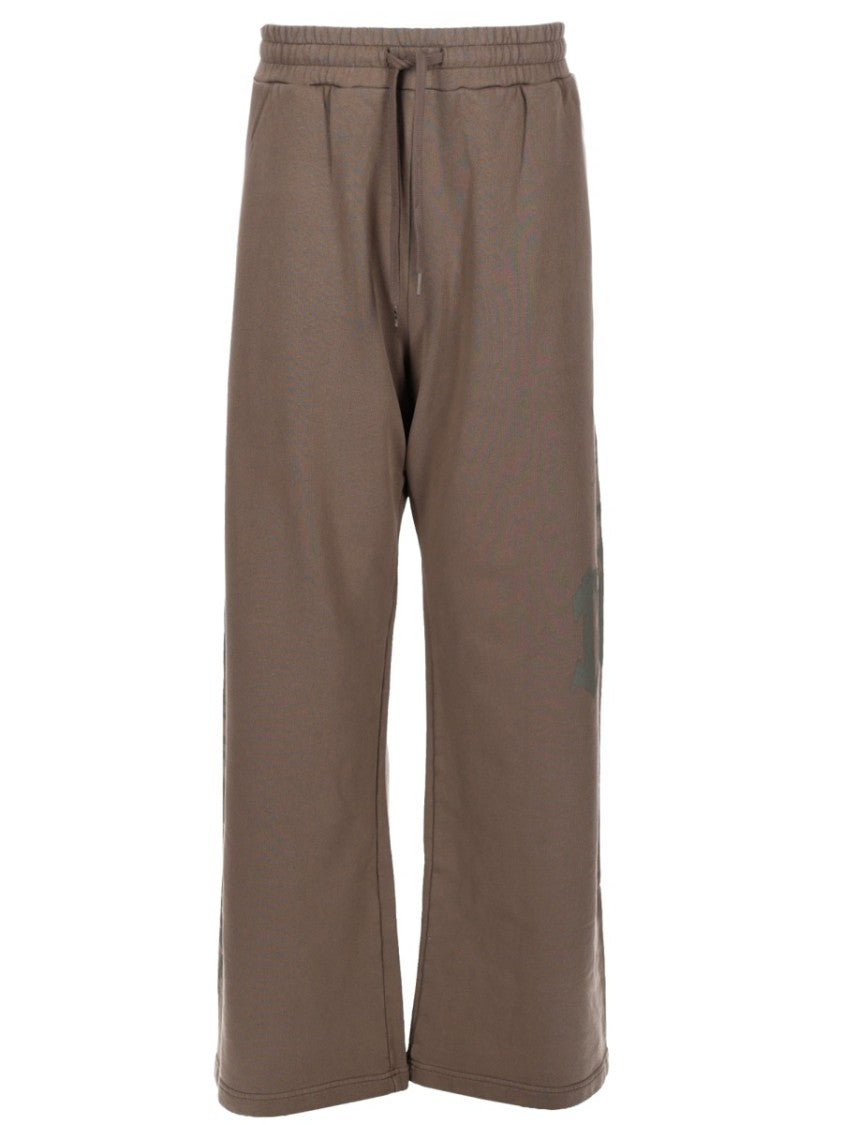 Diesel P-Gro Cotton-Hemp Printed Pants