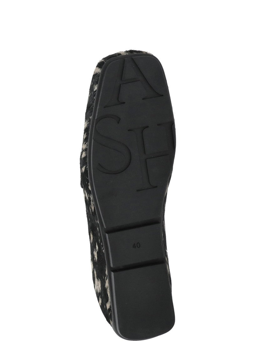 Ash Black Barkley Calf Hair Loafers
