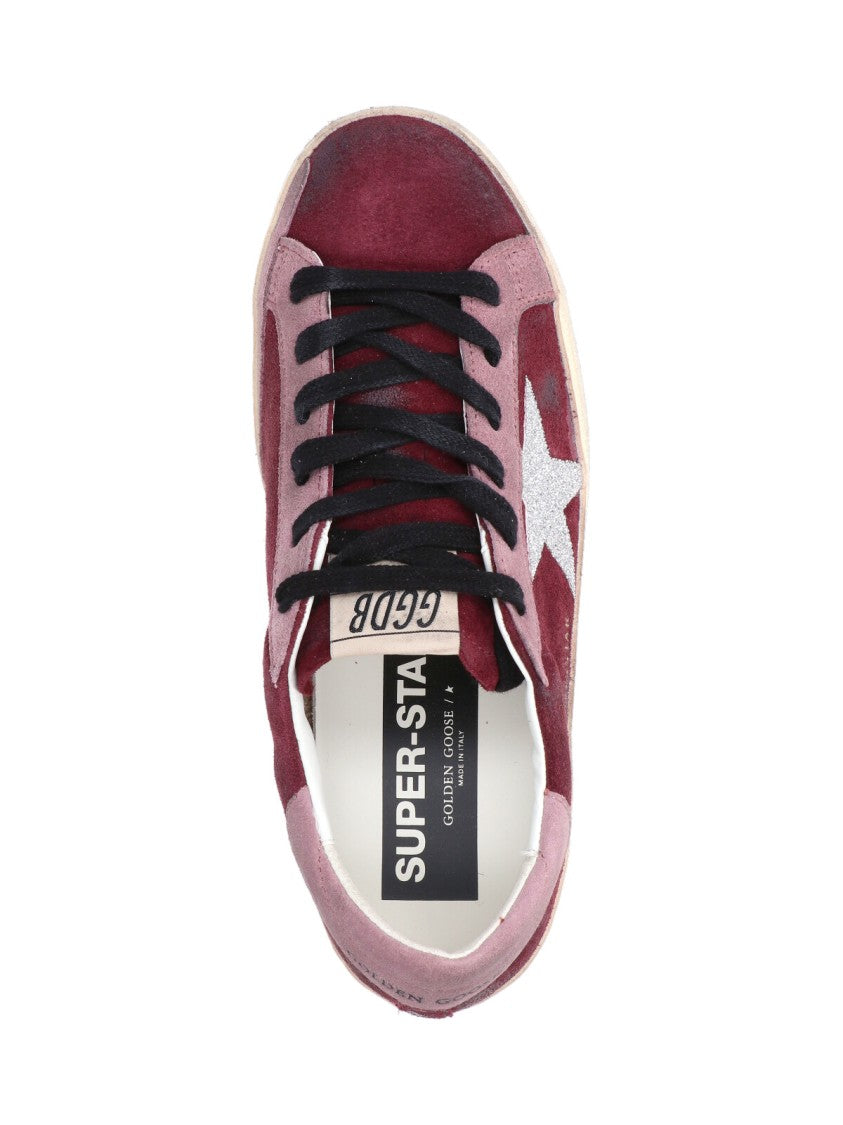 Golden Goose Super-Star' Sneakers – Burgundy