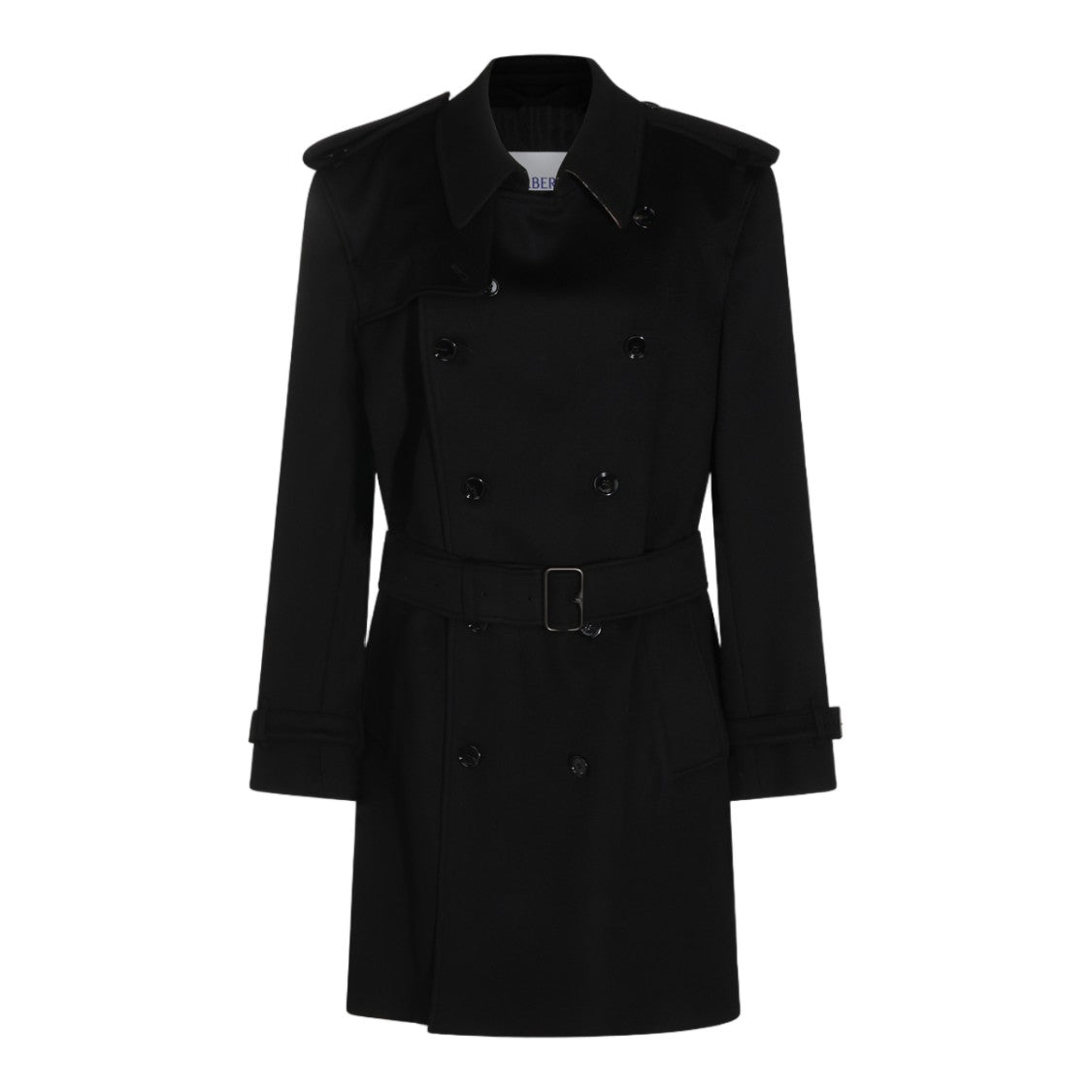 Burberry Double-Breasted Structured Belted Trench Coat