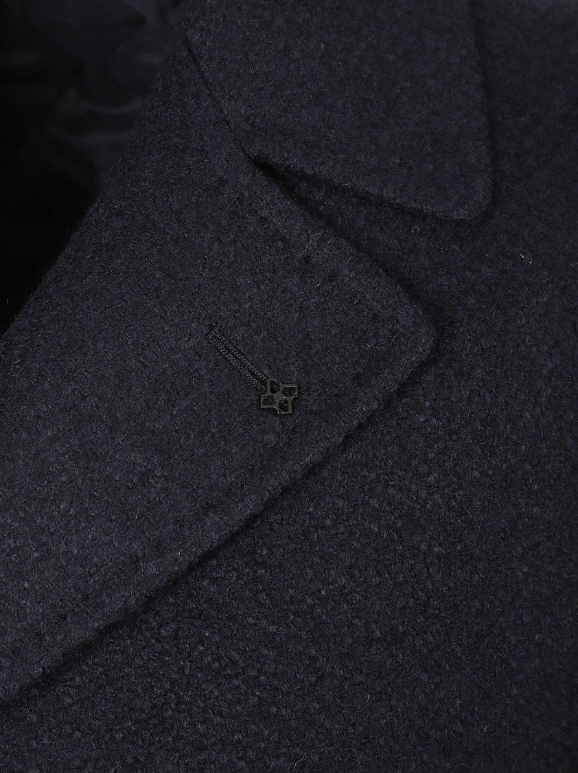 Tagliatore Double-Breasted Wide Lapel Coat