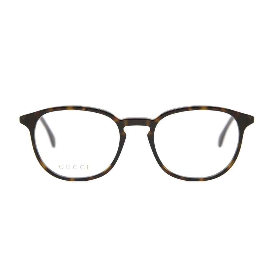 Gucci Havana Thin Acetate Rounded Cat-Eye Sunglasses