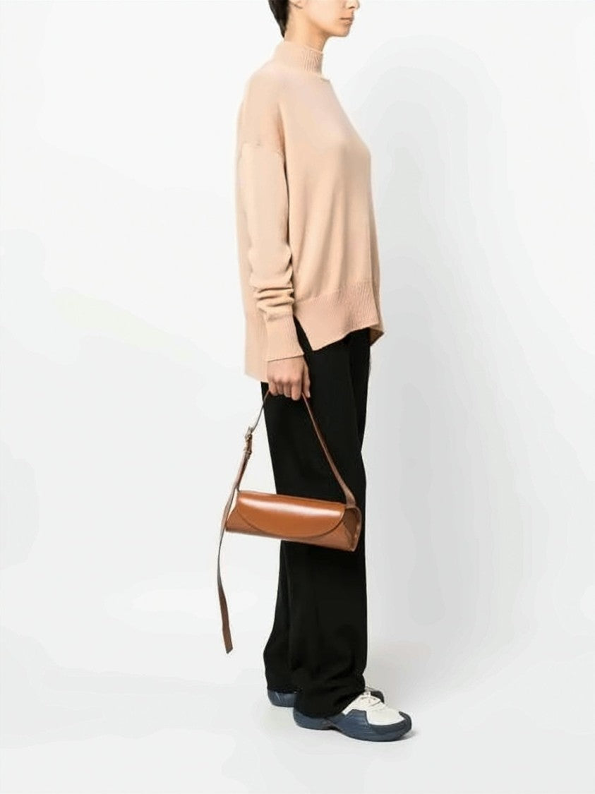 Jil Sander Elongated Cylindrical Shoulder Bag