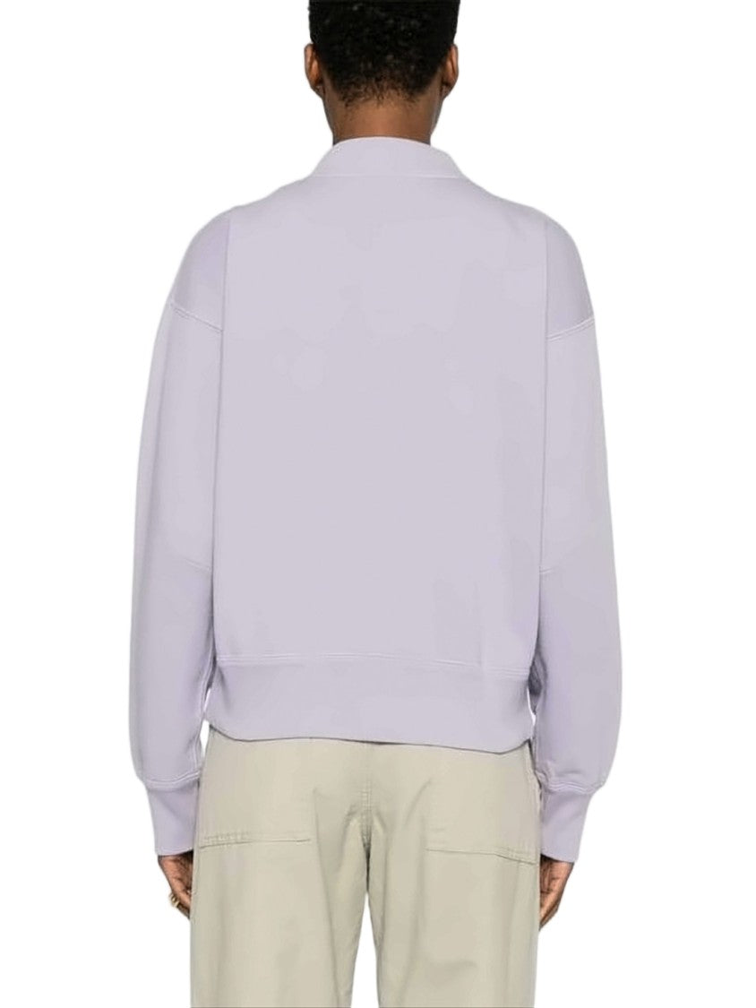 Isabel Marant Relaxed-Fit Long-Sleeve Sweatshirt With Mock Neck