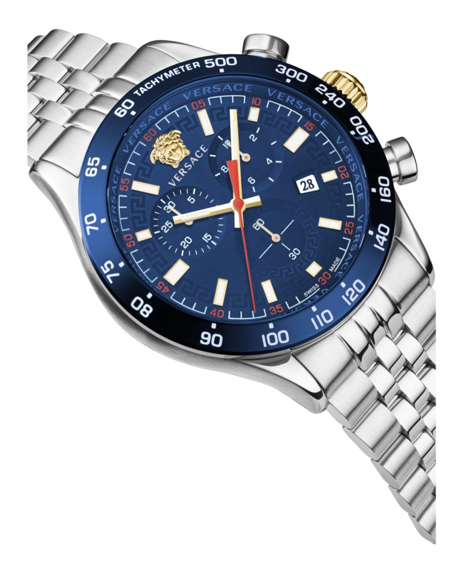Versace Hellenyium Chrono Bracelet Watch