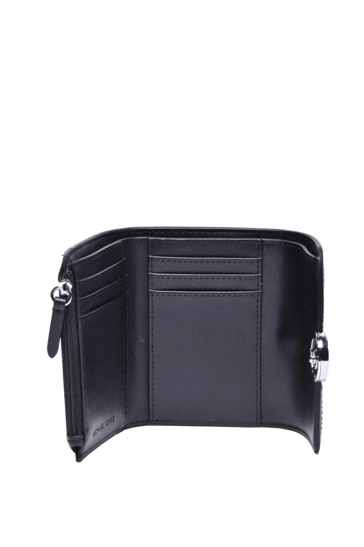 Michael Kors Black Pvc Polyester Women's Wallet